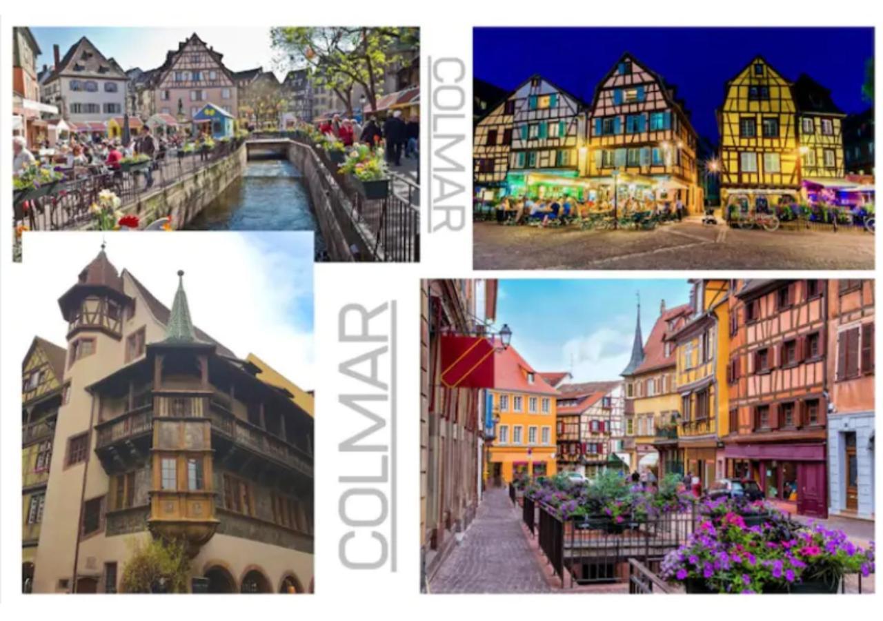 Cosis Colmar - 2 Chambres - 4 Pers - Duplex - Parking - Wifi Buitenkant foto